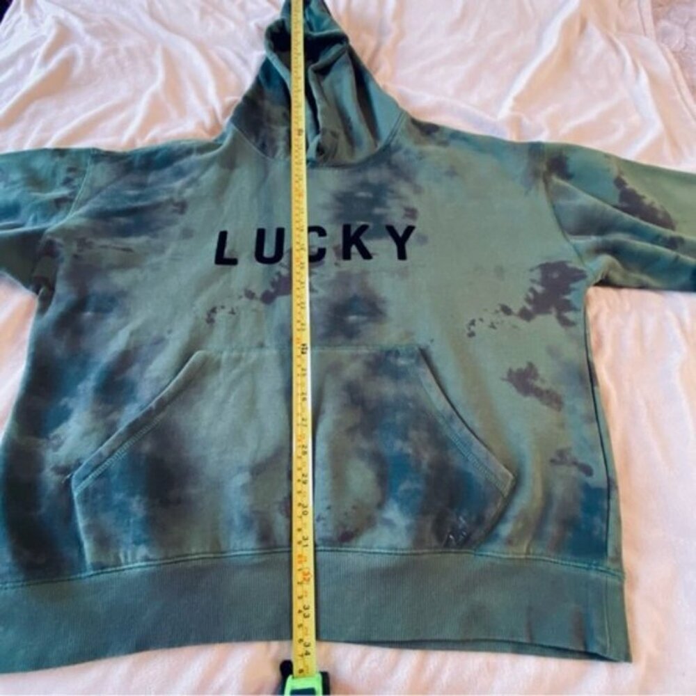 Lucky Brand Pullover Hoodie with pocket pouch In Camo Green (Fits closer… - Picture 9 of 15